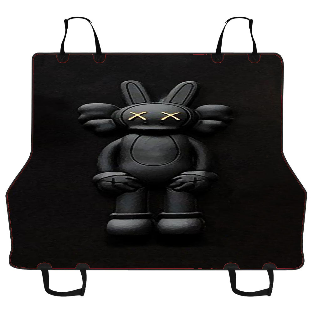 Kaws X Black Rabbit Car Pet Seat Cover
