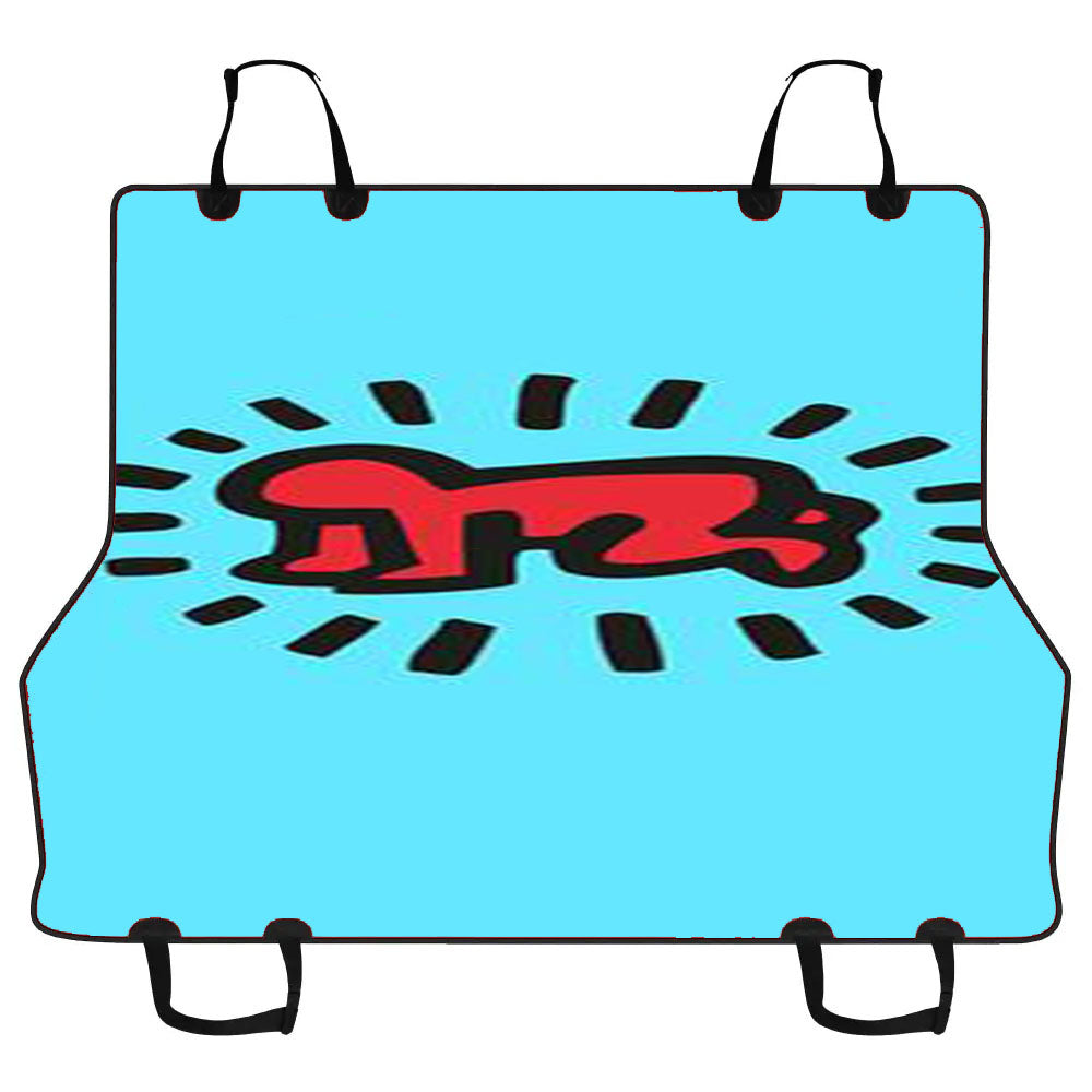 Keith Haring 2 Car Pet Seat Cover