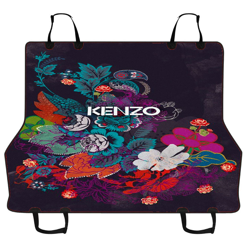 Kenzo Flower Bloom Car Pet Seat Cover