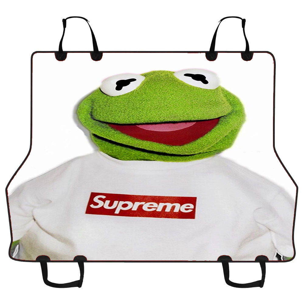 Kermit Hypebeast Green Toad Car Pet Seat Cover