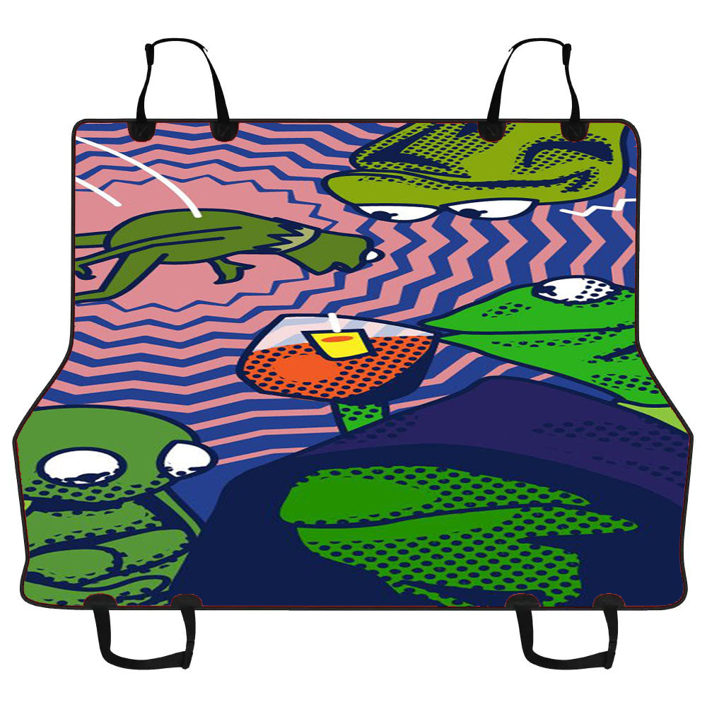 Kermit Suicide Jokes Car Pet Seat Cover