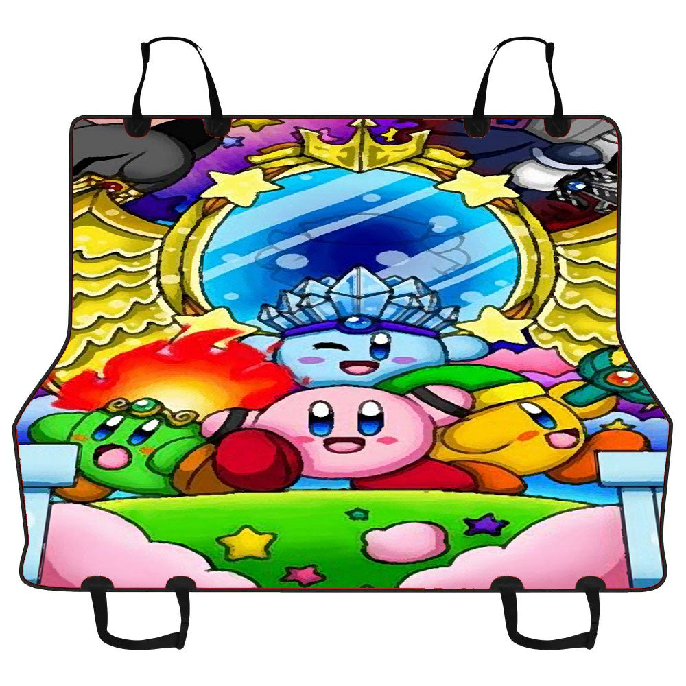 Kirby Triple Deluxe Kingdom Arts And Friends Car Pet Seat Cover