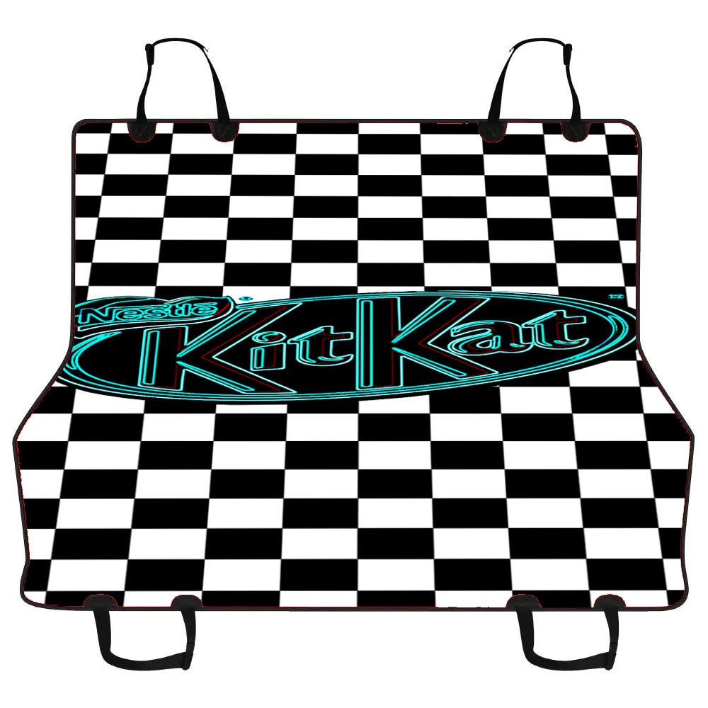 Kitkat X Vans Squares Car Pet Seat Cover