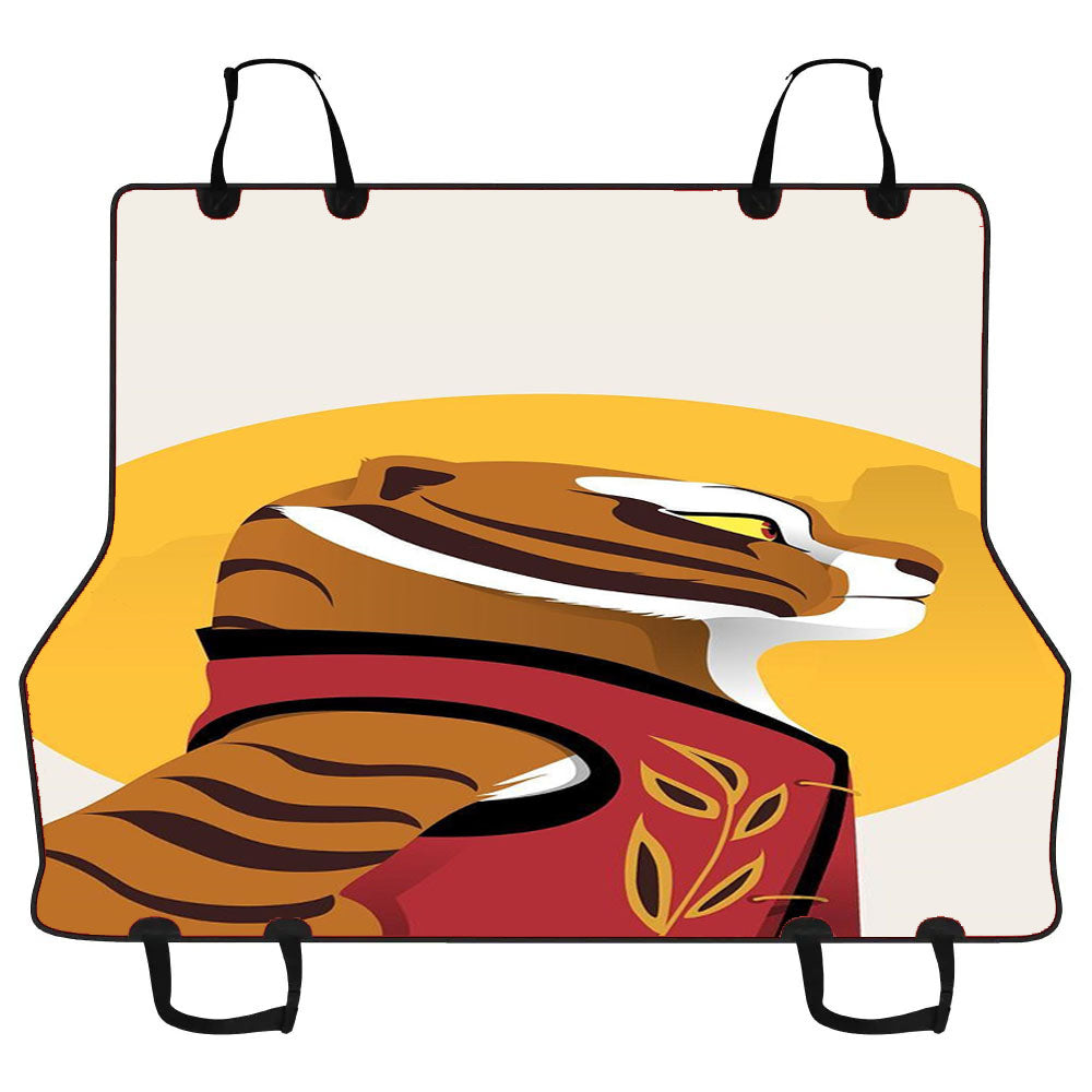 Kung Fu Panda Tigress Art Car Pet Seat Cover