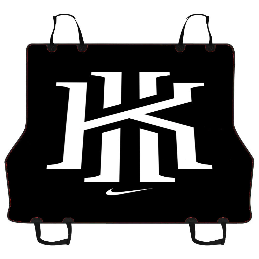 Kyrie Irving Nike Black White Logo Car Pet Seat Cover