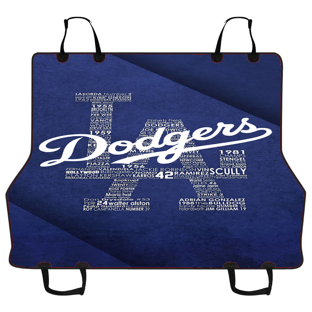 La Dodgers Car Pet Seat Cover