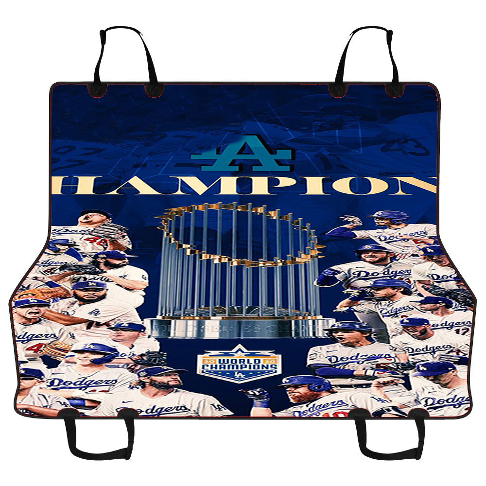 La Dodgers Champions Car Pet Seat Cover