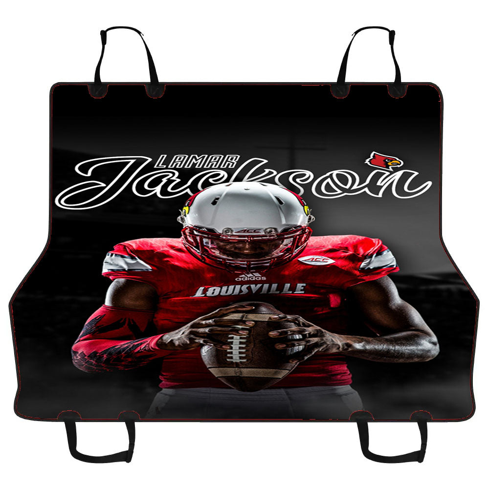 Lamar Jackson Louisville Car Pet Seat Cover