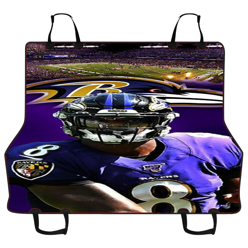 Lamar Jackson Nfl Baltimore Ravens Car Pet Seat Cover
