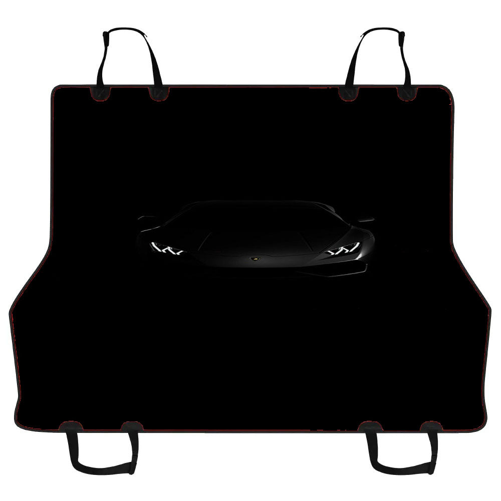 Lamborghini Huracan Black Dark Car Pet Seat Cover