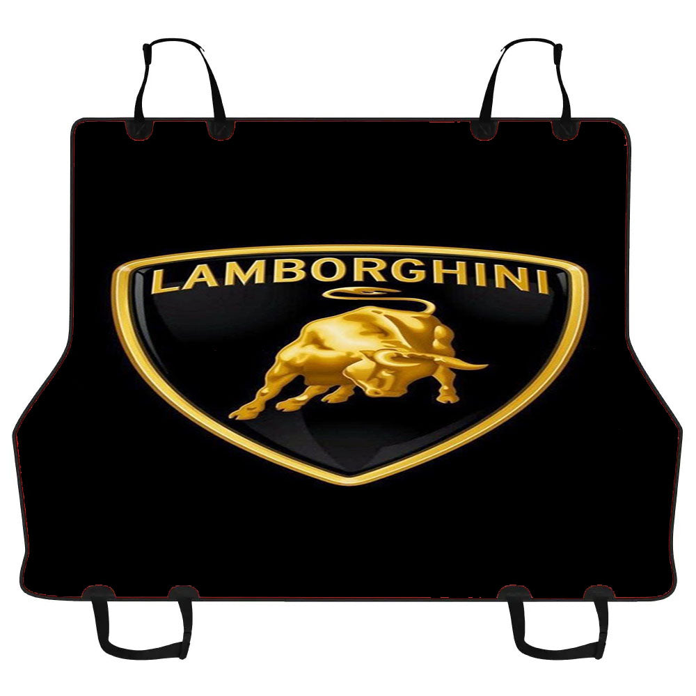 Lamborghini Logo Car Pet Seat Cover