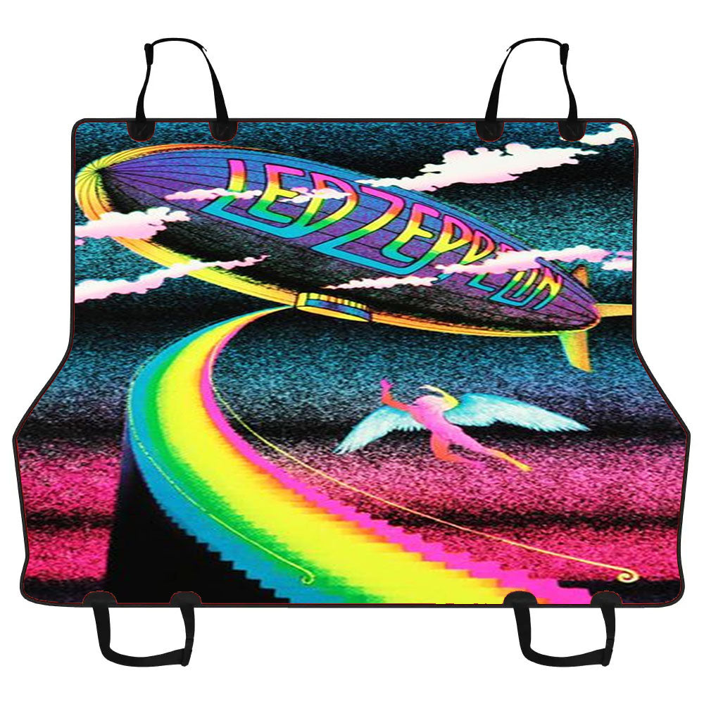 Led Zeppelin Vintage Art Wallpaper Car Pet Seat Cover