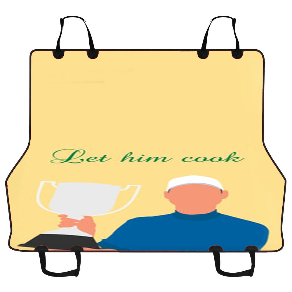 Let Him Cook Car Pet Seat Cover