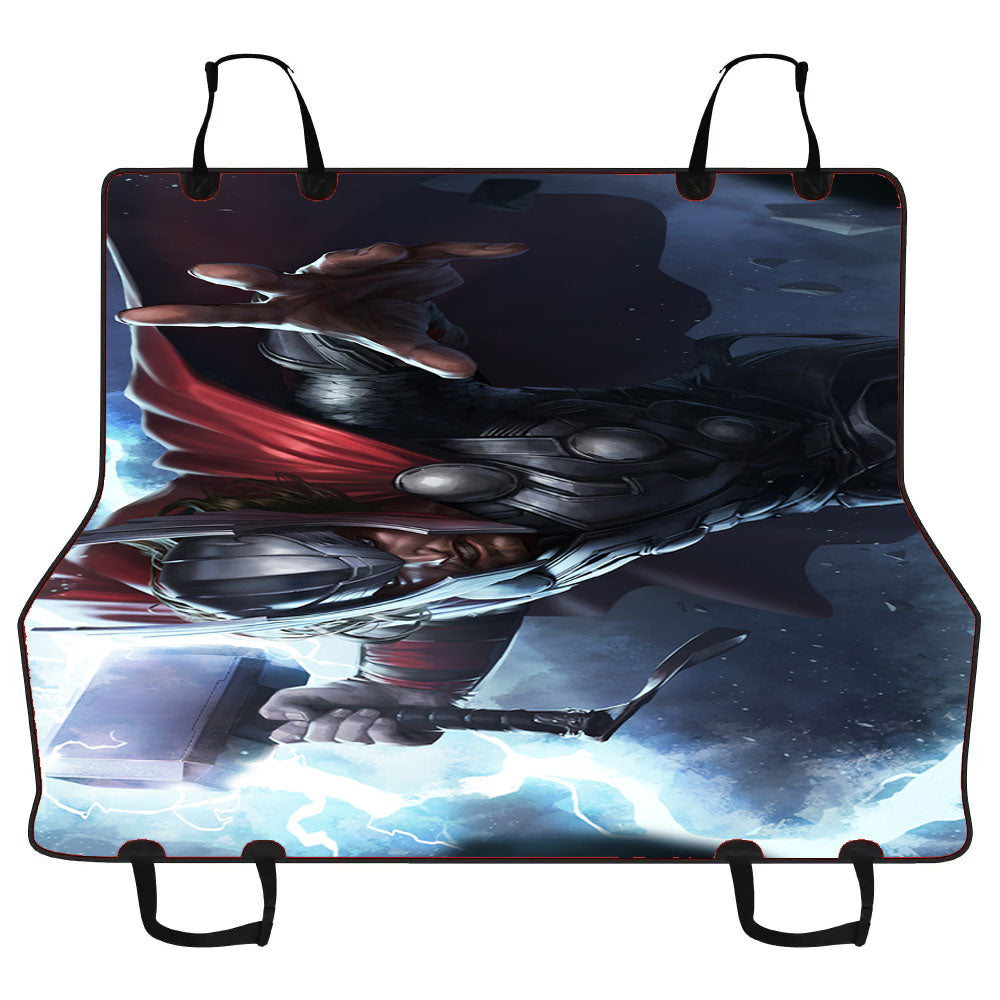 Lightning Power Thor Car Pet Seat Cover