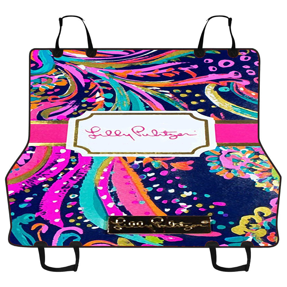 Lilly Pulitzer Beach Loot Car Pet Seat Cover
