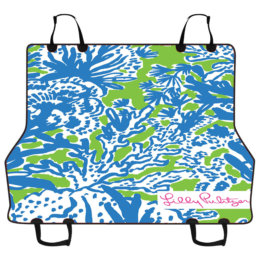 Lilly Pulitzer Biggest Car Pet Seat Cover