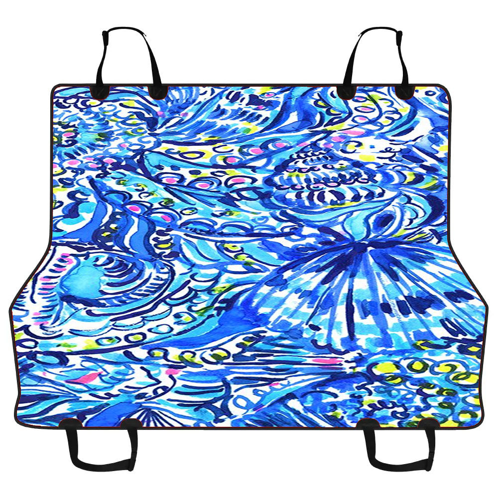 Lilly Pulitzer Ceviche Car Pet Seat Cover