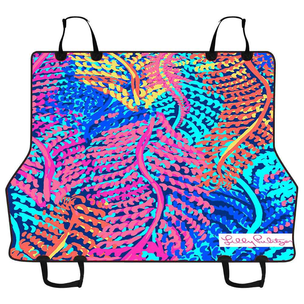 Lilly Pulitzer Electric Car Pet Seat Cover
