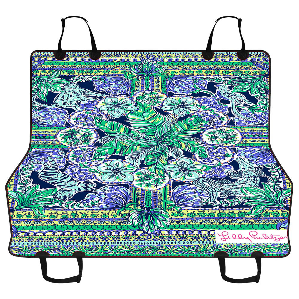 Lilly Pulitzer Escape Ar Car Pet Seat Cover
