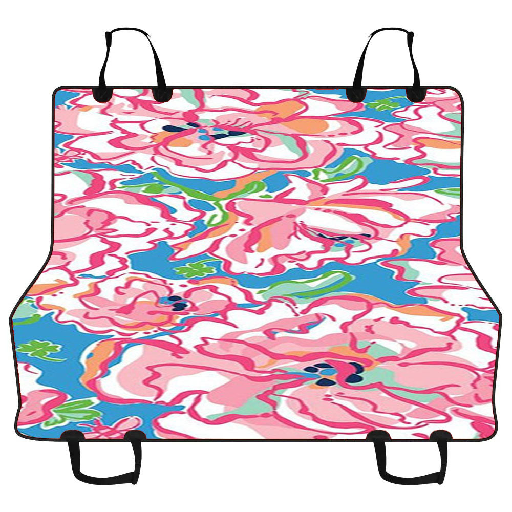 Lilly Pulitzer Flower Car Pet Seat Cover
