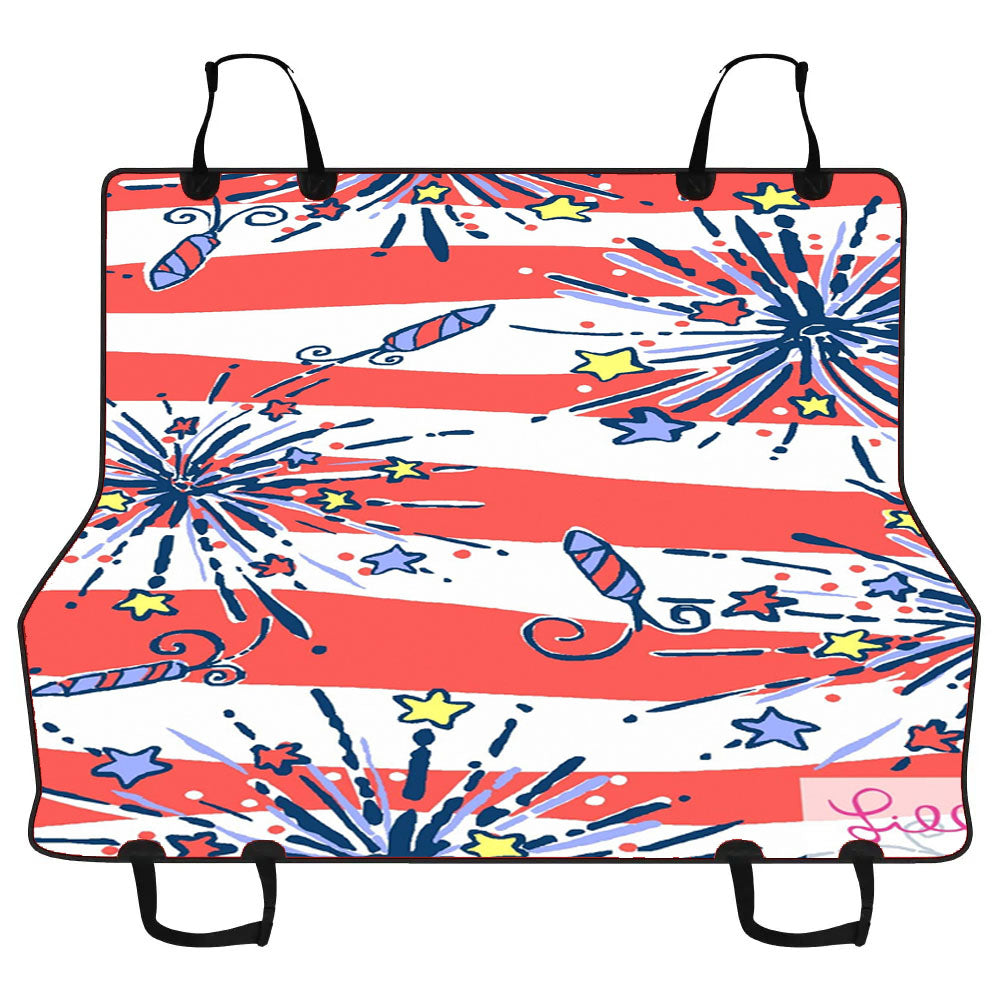 Lilly Pulitzer July Car Pet Seat Cover