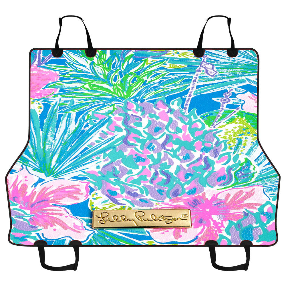 Lilly Pulitzer Multi Swizzle In Sf Car Pet Seat Cover
