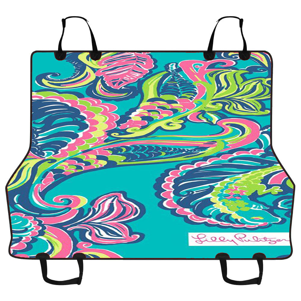 Lilly Pulitzer Painting Abstract Car Pet Seat Cover