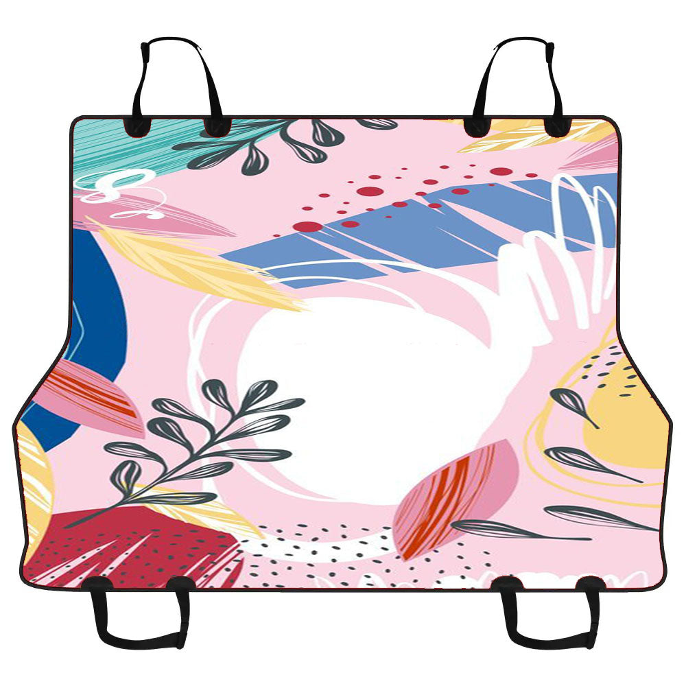 Lilly Pulitzer Painting Tropical Car Pet Seat Cover