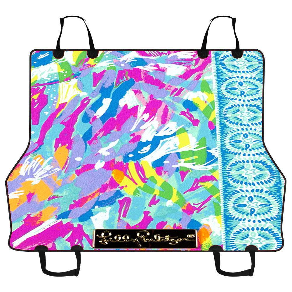 Lilly Pulitzer Sparking Sands Car Pet Seat Cover