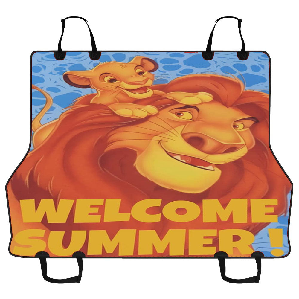 Lion King Car Pet Seat Cover