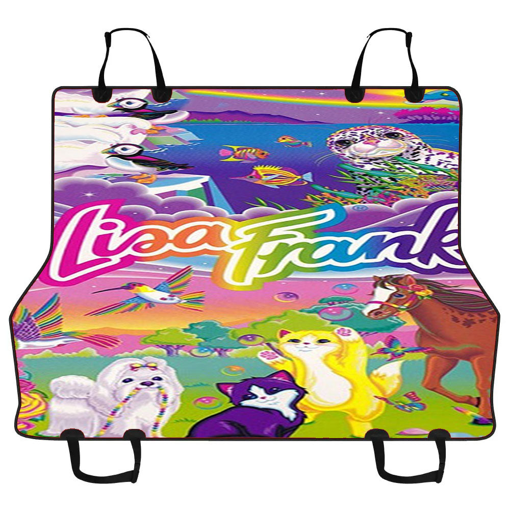 Lisa Frank Logo Car Pet Seat Cover
