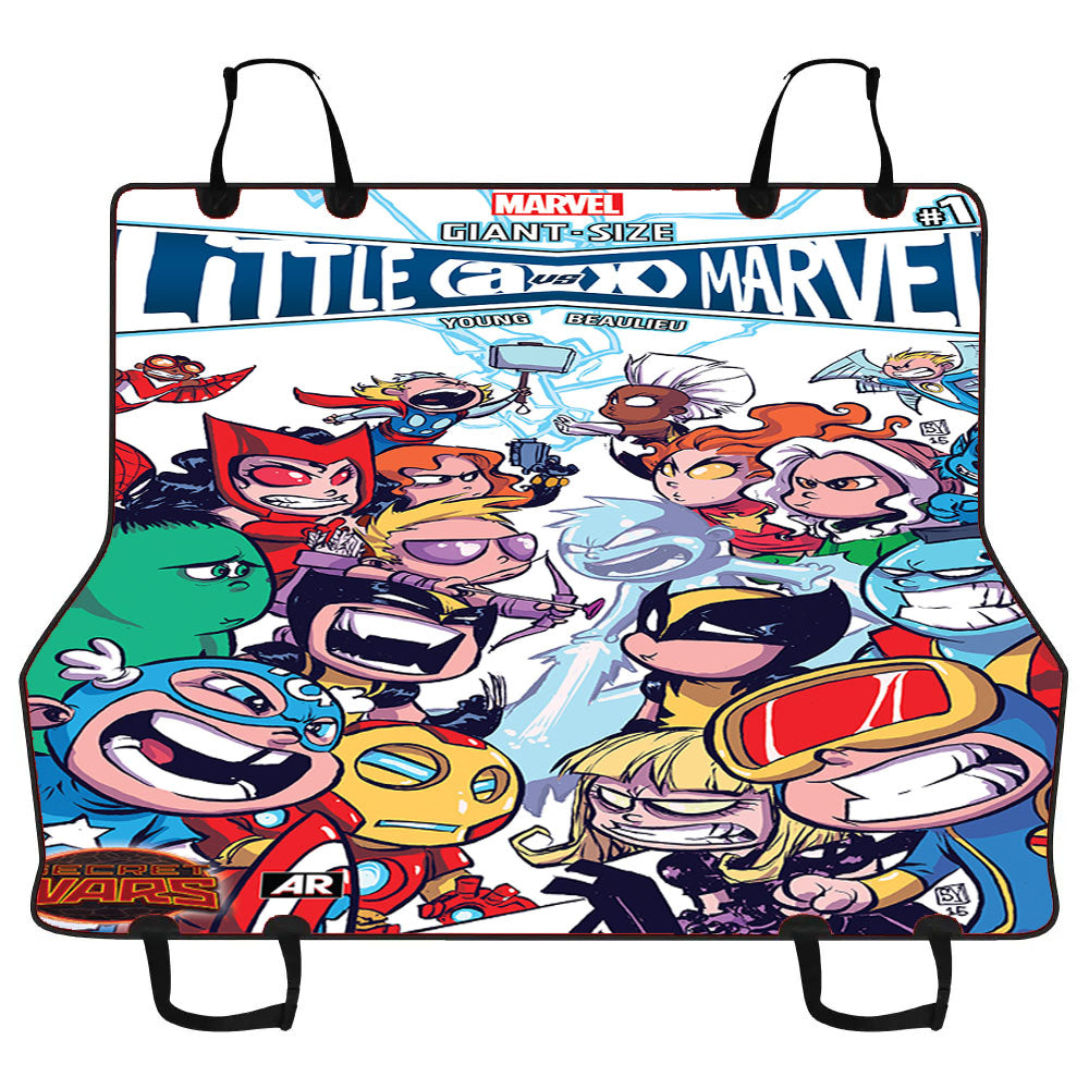 Little Marvel Heroes Car Pet Seat Cover