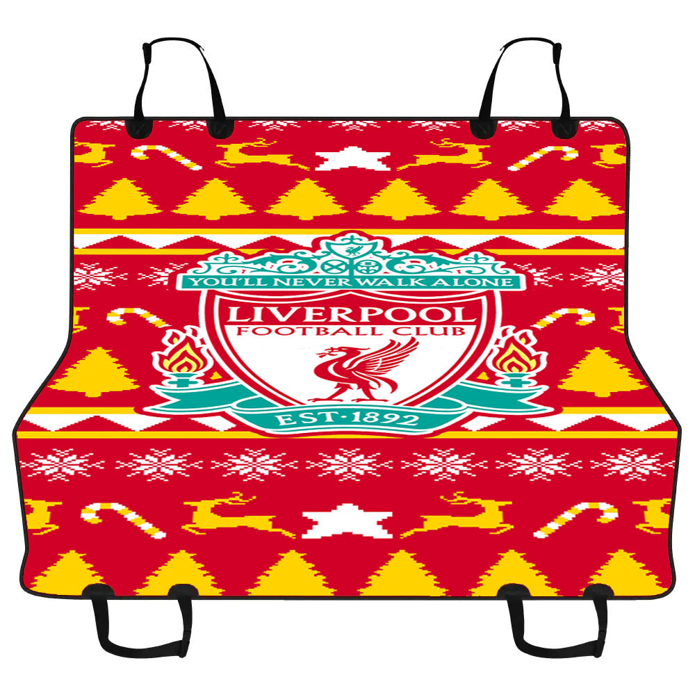 Liverpool Fc Christmas Sweater Car Pet Seat Cover