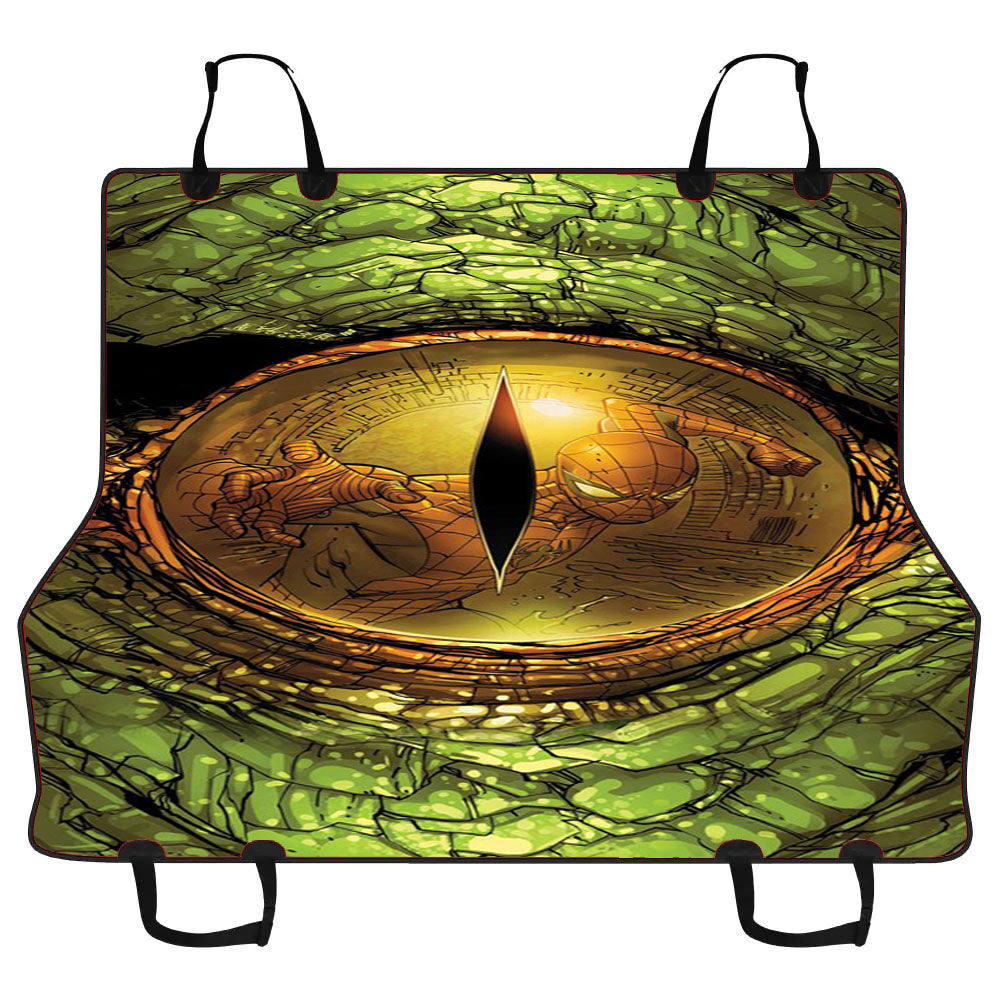 Lizard Eyes Spiderman Comic Car Pet Seat Cover