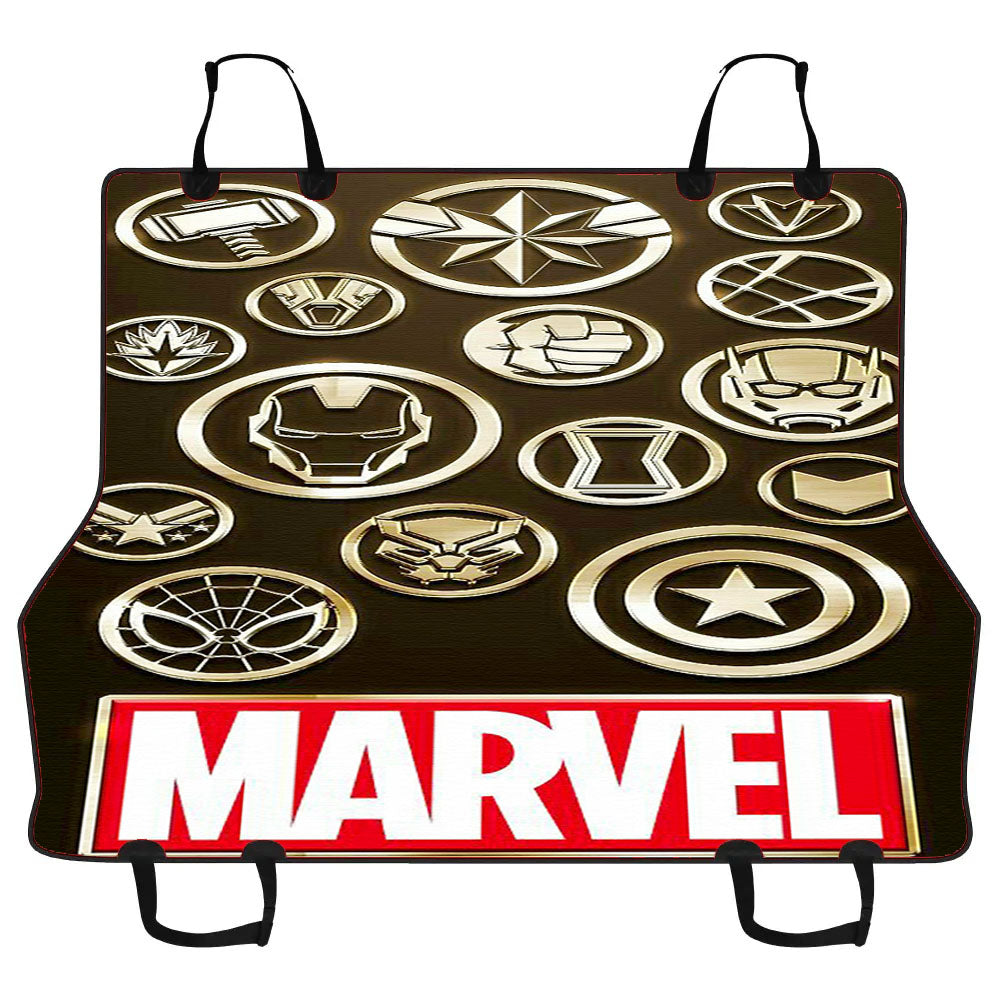 Logo Emblem Marvel Characters Car Pet Seat Cover