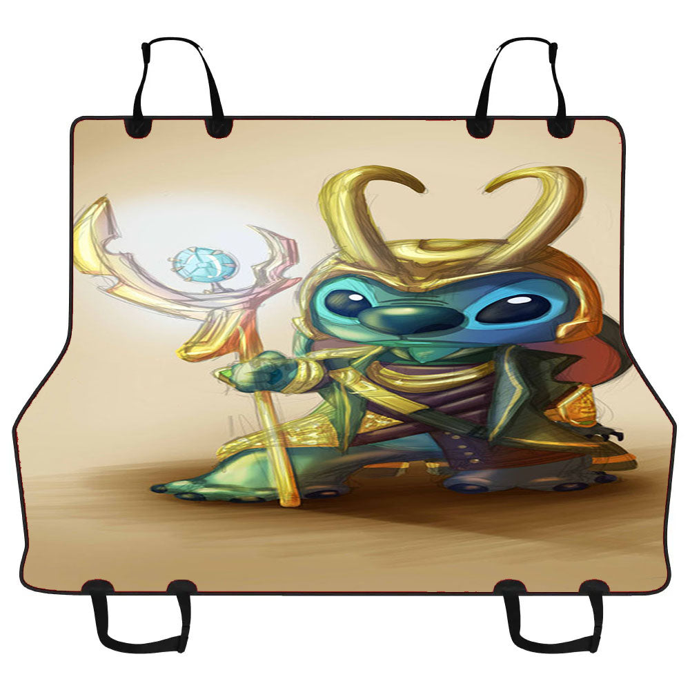 Loki Stitches Design Car Pet Seat Cover