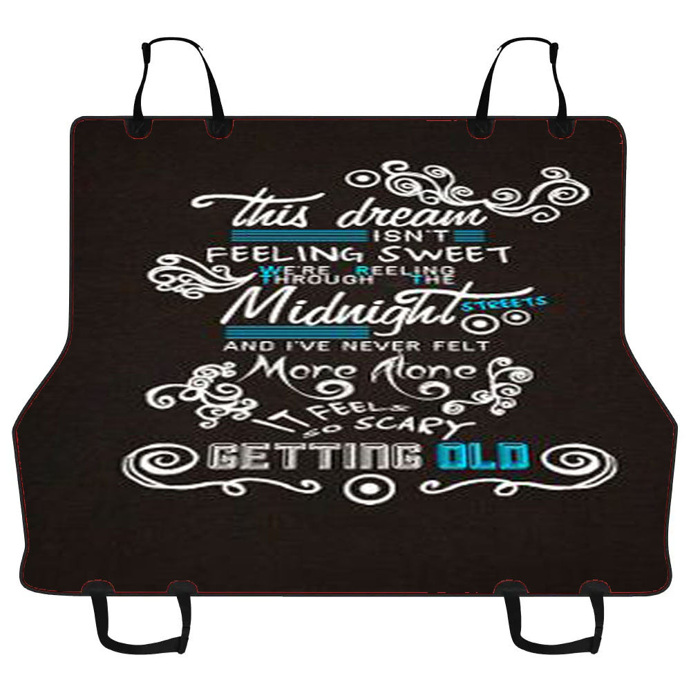 Lorde Lyrics Car Pet Seat Cover