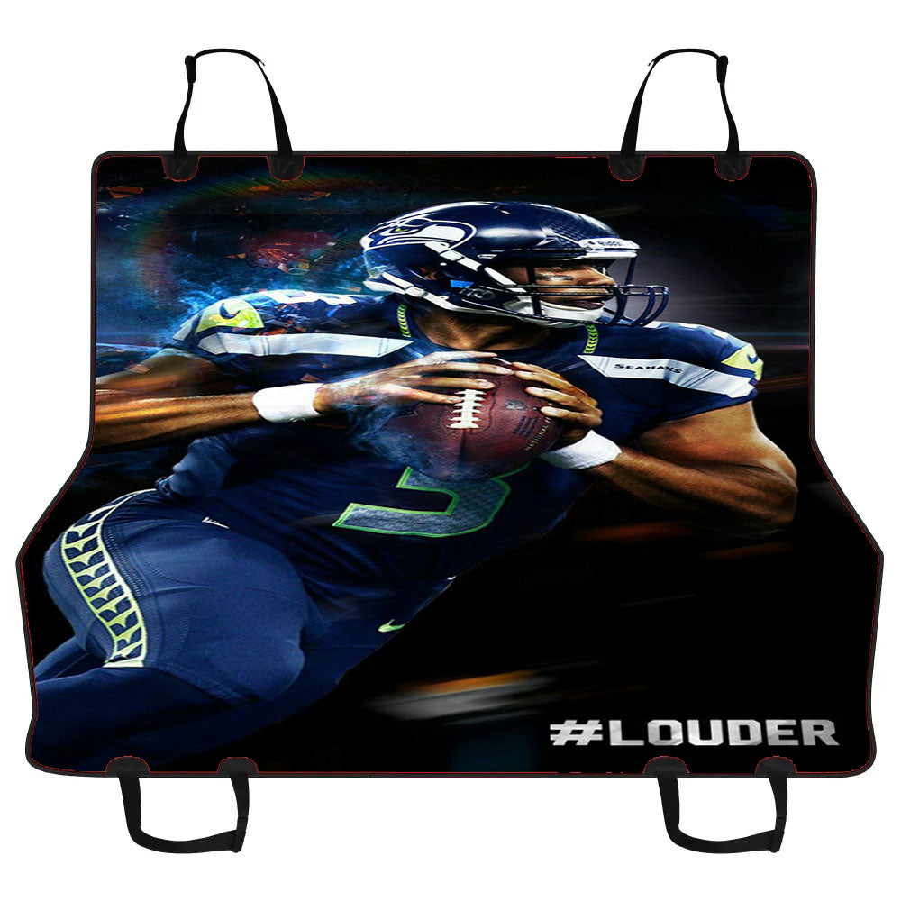 Louder Nfl Football Car Pet Seat Cover