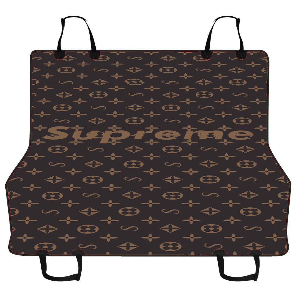Louis Vuitton Supreme Car Pet Seat Cover