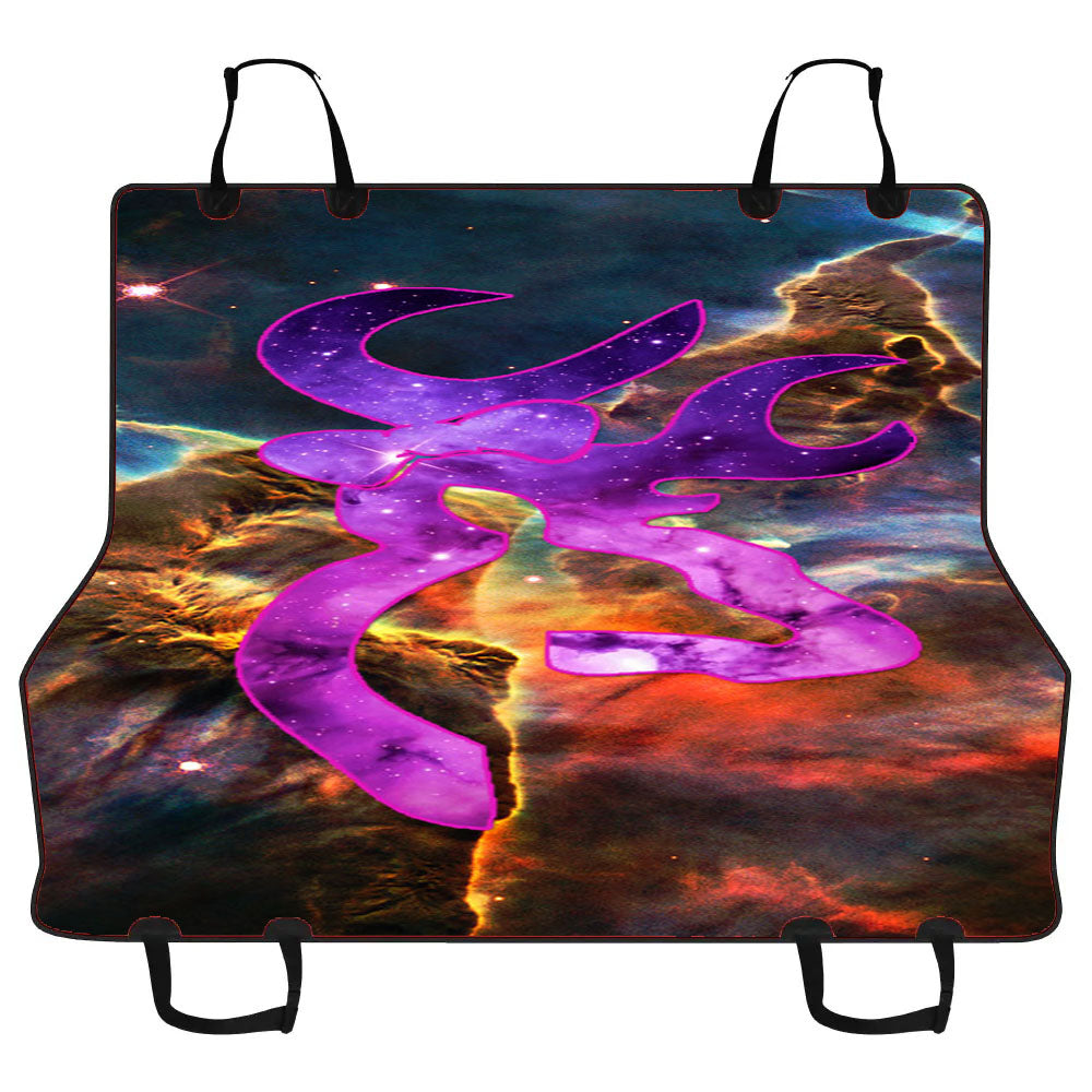 Love Browning Deer Camo Girl Car Pet Seat Cover