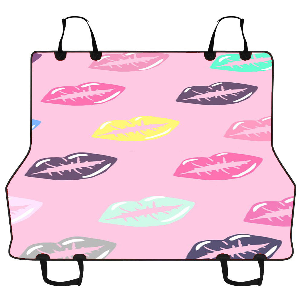 Love Lips Pattern Car Pet Seat Cover