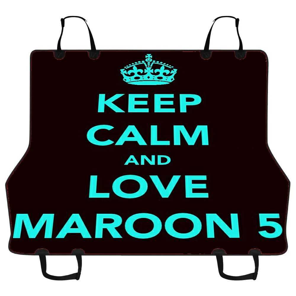 Love Maroon 5 Car Pet Seat Cover