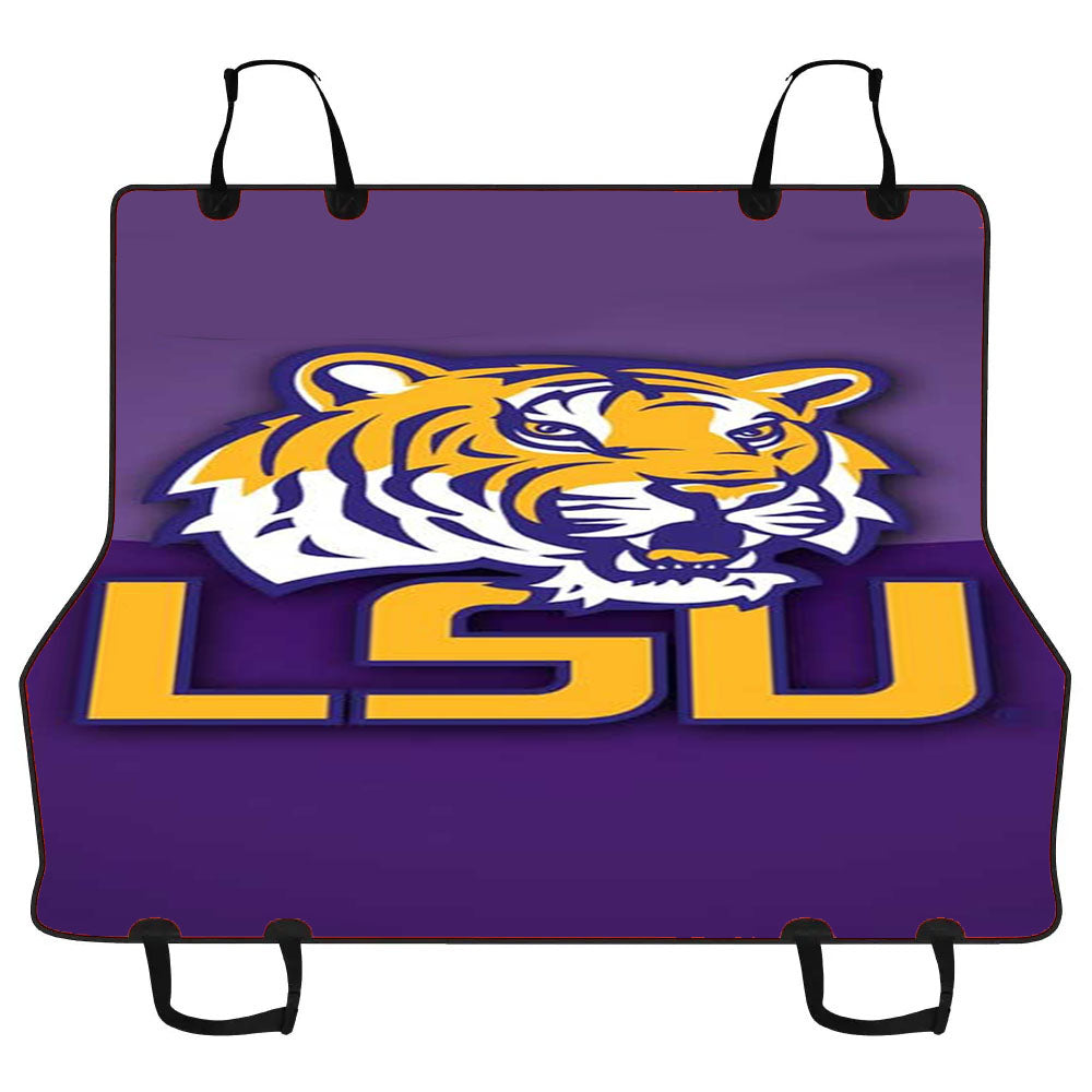 Lsu Tigers 2 Car Pet Seat Cover