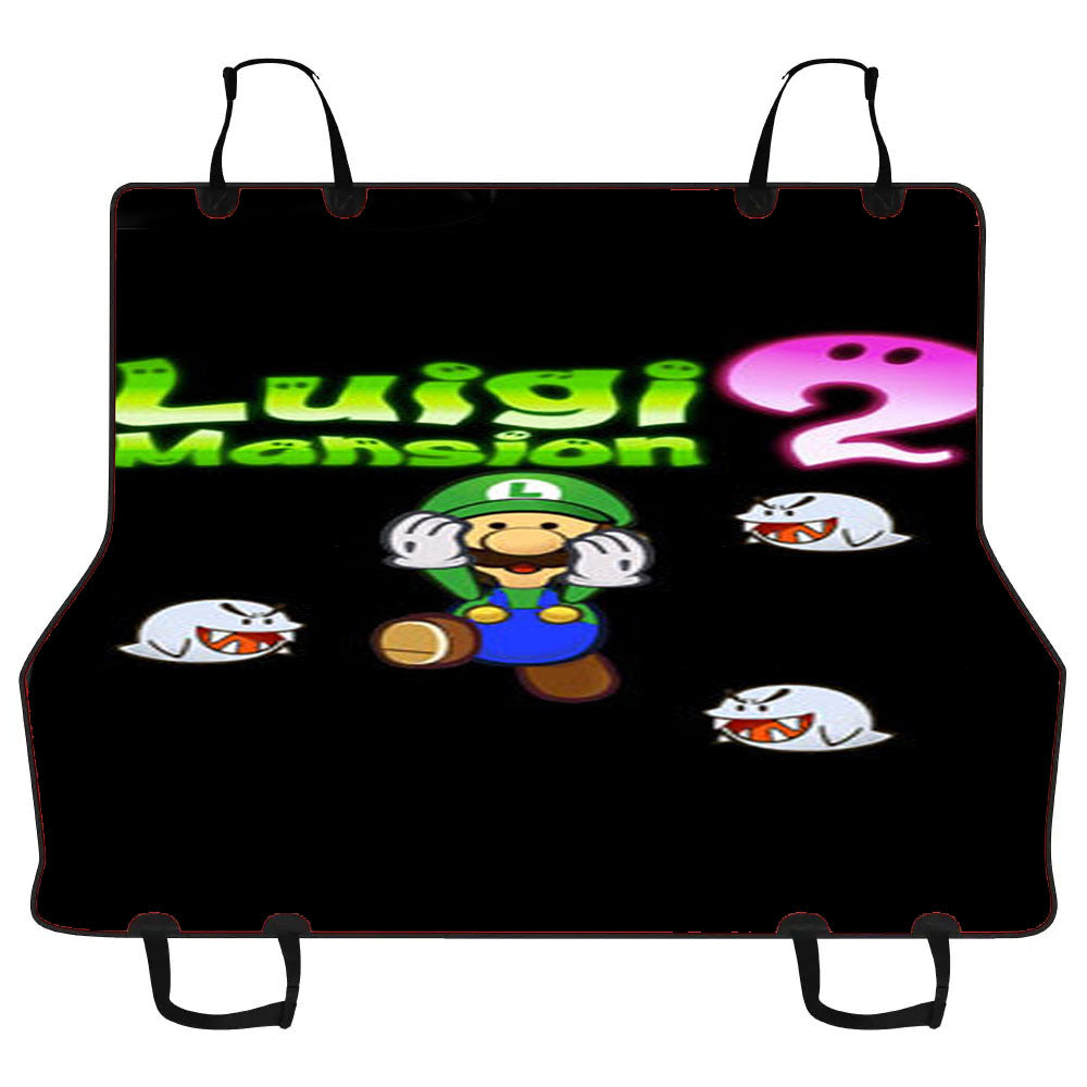 Luigis Mansion Movie Car Pet Seat Cover