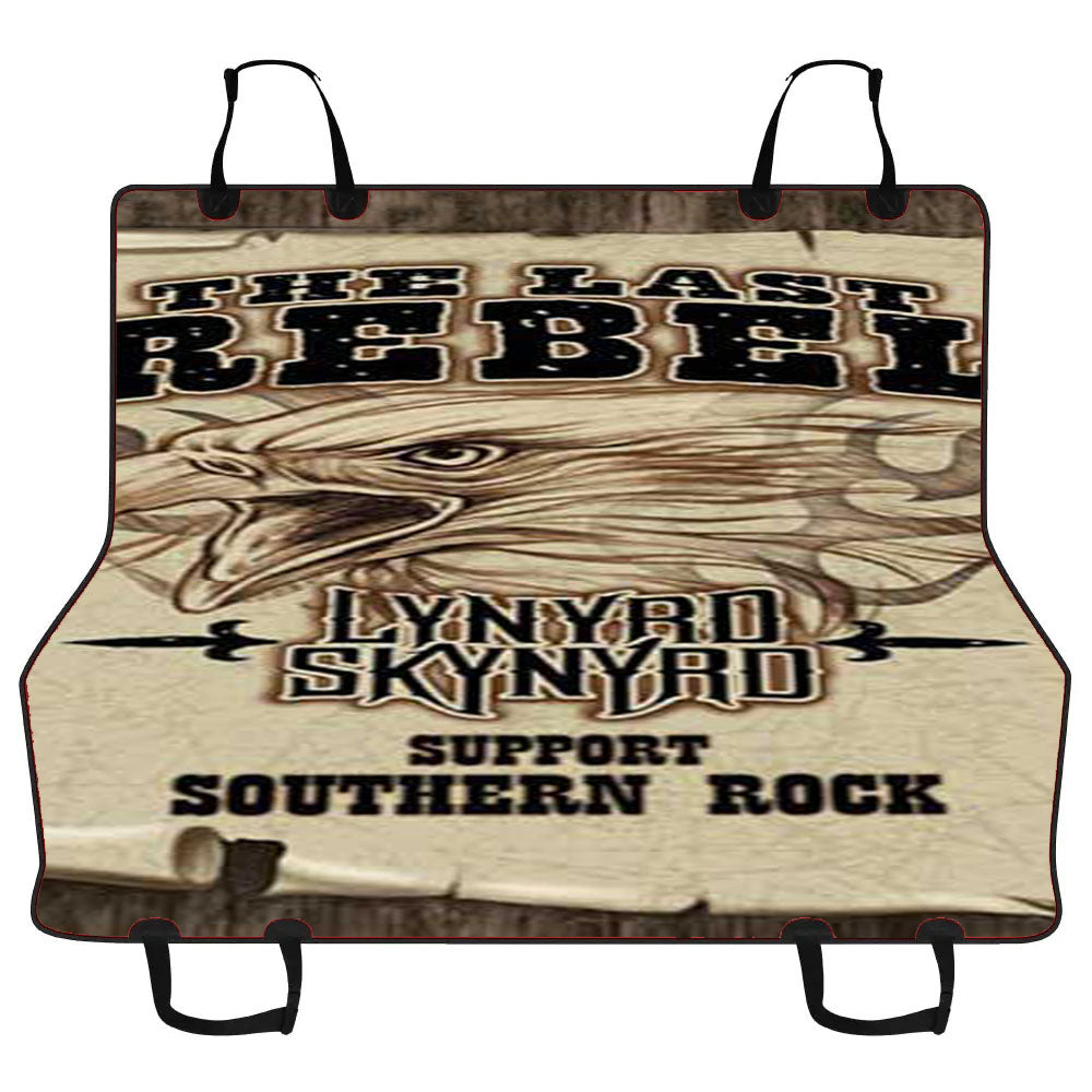 Lynyrd Skynyrd Last Rebel Car Pet Seat Cover