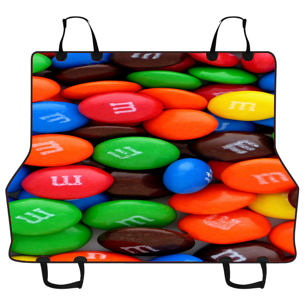 M&M Candy Chocolate Car Pet Seat Cover