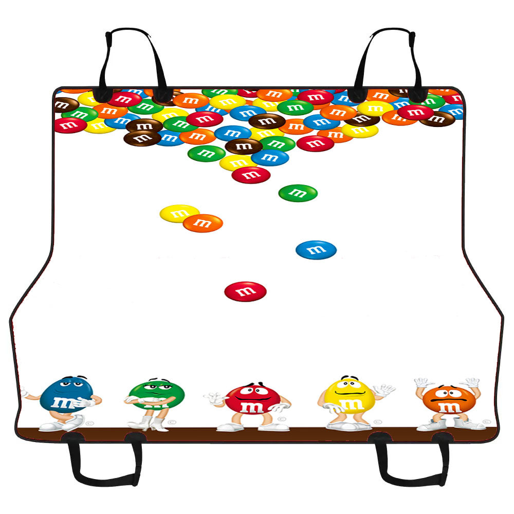 M&M'S Candies Fall Car Pet Seat Cover