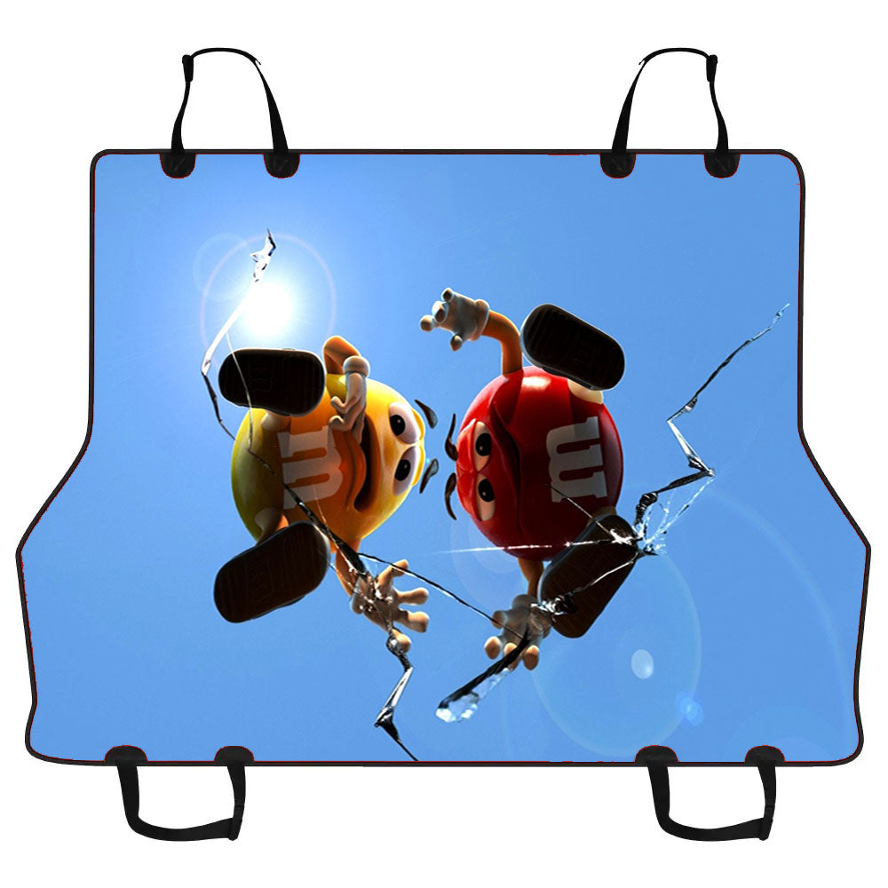 M&M'S Jump Car Pet Seat Cover