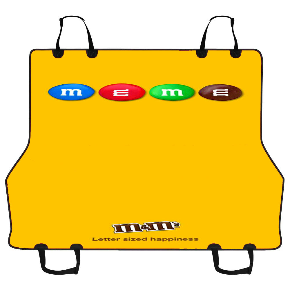 M&M'S Minimalistic Car Pet Seat Cover