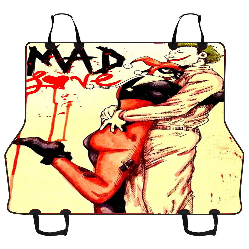 Mad Love Joker Harley Quinn Car Pet Seat Cover